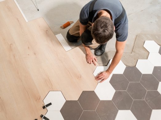 Flooring installation services in New Lenox