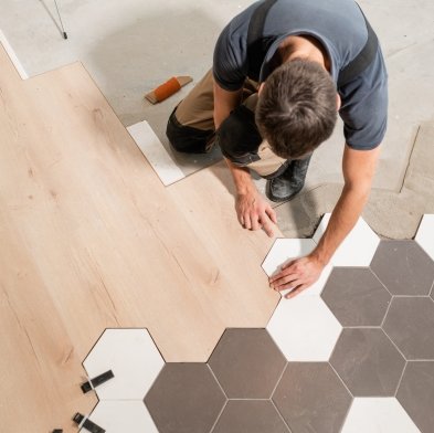 Flooring installation services in New Lenox, IL
